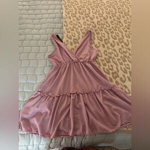 Lilac mini dress